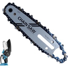 Suca Mini Akülü El Testeresi Kılavuz ve Zinciri 16 Diş Micro