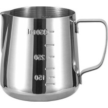 Feyza Design 304 Çelik 350 ml Kahve ve Süt Köpürtme Sütlük Pitcher