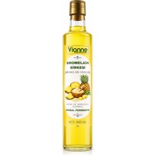 Vianne Bromelain Sirkesi 500 ml - Doğal Fermente, Katkı Koruyucu Yok