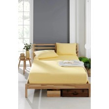 Pamuklu Yastıklı Lastikli Çarşaf Tek Kişilik