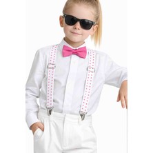 Algitsin O L A Çocuk Pantolon Askısı Papyon Seti 1-12 Yaş