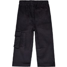 Civil Boys Kargo Cepli Kadife 2-5 Yaş Pantolon - Gri 4-5 Yaş