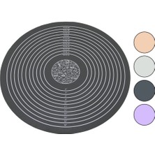 Feyza Design Yumuşak Renkli Silikon Hamur, 190G, Çizim ve Ölçekli, 45CM Diameter