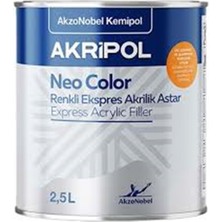 2k Akripol 2k Neo Siyah Color Renkli Astar 2.5 Lt