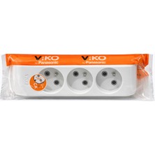 Viko 3-5'li Ups Grup Priz Kablosuz Çocuk Korumalı