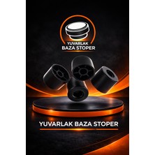 Nur Malzeme Yuvarlak Baza Stoper