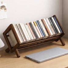 Denla Mobilya %100 Masif Gürgen Ağacından Masa Üstü Kitaplık – Doğal Ahşap, Şık ve Dayanıklı Tasarım