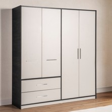 Ülkea Mys Ege 4 Kapaklı Dolap