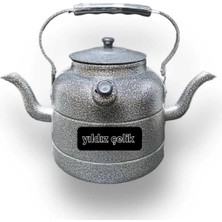 Feyza Design Çift Taraflı Alüminyum Çaydanlık Seti 4+1 Litre, Şık ve Kullanışlı