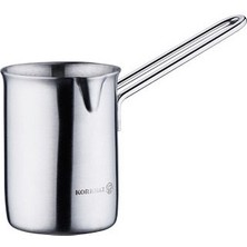 Feyza Design 3'lü Satin Cezve Takımı, Zarif ve Dayanıklı Kahve Seti