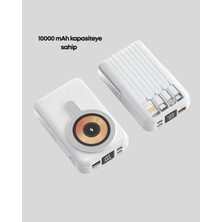 Aesco LCD Göstergeli Manyetik Powerbank Type C USB Girişli - Lisinya