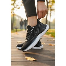 Enoch Kadın Spor Ayakkabı Jakarlı Örme Saya ve Yüksek Yastıklamalı Comfort Tabanlı Koşu ve Yürüyüş Sneaker