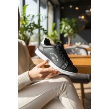 Enoch Unisex Spor Ayakkabı Grafik Baskı Detaylı Düz Tabanlı Günlük Sneaker