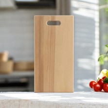 Zeynes Home Doğal Ahşap Dayanıklı Kesme ve Sunum Tahtası