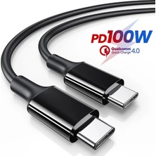 Aesco Ally USB Type-C Pd3.1 100W(20V-5A) Hızlı Veri Şarj Kablosu 1METRE-(5775)