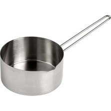 Feyza Design Paslanmaz Çelik Sütlük ve Sosluk 12 cm 500 Ml, Dayanıklı ve Şık Tasarım