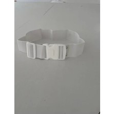 Florya  İhram Kemeri Beyaz Plastik  Tokalı, Başlık , Dikişsiz  Hac Umre İhram Kemeri