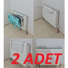 Özgürce Kurufer Çamaşır Kurutmalık Petek Üstü 60CM 5 Telli Seti X2