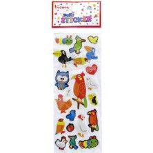 Ticon Sticker Puffy Kabartma Etiket 348900 Kuş