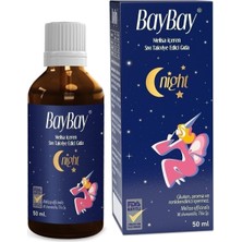 Baybay Night Melisa Papatya Içeren Damla 50 ml Şiş