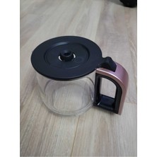 Feyza Design Zaman Ayarlı Rosegold Çaycı Cam Demlik, Şık ve Kolay Kullanım