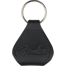 Fender Leather Pick Holder Anahtarlık Siyah Pena Cüzdanı Gitar Penalık