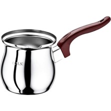 Feyza Design Dayanıklı Çelik Cezve No:2, Şık ve Kullanışlı, Mutfak Için Ideal