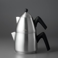 Feyza Design Paslanmaz Çaydanlık Seti, Sağlam ve Şık Tasarım