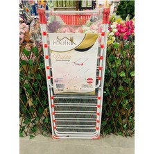 Özgürce Çift Katlı Çamaşır Kurutmalığı Mandal Sepetli, Hediye Seti ile