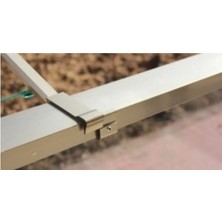 Özgürce 60X25 Uyumlu Alüminyum Balkon Çamaşır Askısı, Dayanıklı ve Şık Tasarım