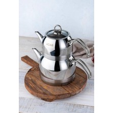 Feyza Design Sade ve Şık Orta Boy Çaydanlık, Pratik Kullanımıyla Favoriniz Olacak