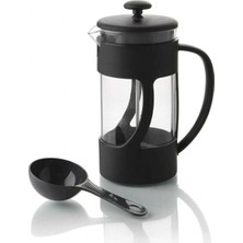 Feyza Design Paslanmaz Çelik French Press 350ML, Bitki Çayı ve Filtre Kahve Demliği