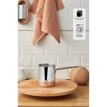 Feyza Design Paslanmaz Çelik Cezve 750 Ml, Pratik ve Şık Tasarım