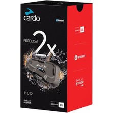 Cardo Freecom 2x Bluetooth ve Intercom Jbl (Ikili Paket)