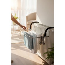 Özgürce Çamaşır Kurutmalık Petek Askılı, Balkon Için 50X35 Cm, Hafif ve Pratik