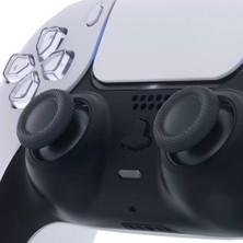 Pop Konsol 2 Adet PS5 Analog Topuz Siyah Başlık Playstation 5 Kol Tamir Yedek Parça