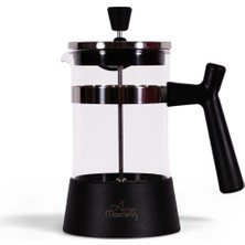 Feyza Design 600 ml Cam French Press ile Lezzetli Kahve ve Çay Demleme Keyfi