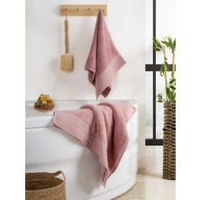 Tekstil Stokları Yüksek Su Emici Microcotton Iplik 1 Adet 50X90CM 1 Adet 70X140 cm Havlu Seti