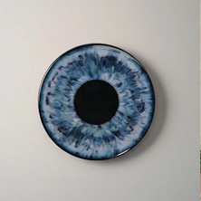 Nadisse El Yapımı Doğal Ahşap & Epoksi Duvar Saati