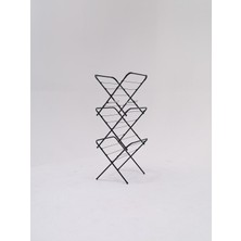 Özgürce Katlanabilir 3 Katlı Çamaşır Kurutmalık, Dar Balkon ve Bebekler Için