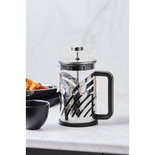 Feyza Design Şık 800 ml Borosilikat Cam French Press, Pratik ve Dayanıklı Tasarım
