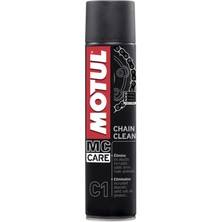 Motul Mc Care™ C1 Zincir Temizleyici 400 ml Klor İçermeyen Özel Formül 100 A Uyumlu