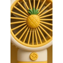 Skygo Mini Meyveli El Fanı, Taşınabilir Sessiz El Vantilatörü, Kompakt Serinletici, Yaz Tatili Için Pratik Kullanım, Karışık Renk Gönderimli