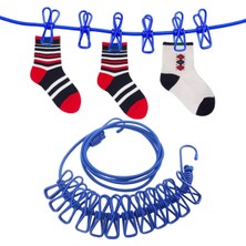 Özgürce Pratik ve Hafif Elastik Çamaşır Ipi, Güçlü ve Dayanıklı Kullanım