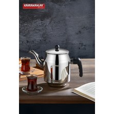 Feyza Design Paslanmaz Çelik Kahveci Demliği, Şık ve Dayanıklı Tasarım