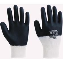 Hırdavat Home Sander NP01 Nitril Iş Montaj Eldiveni 10 Numara Inşaat Eldiveni 12 Çift