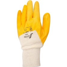 Hırdavat Home Sander NP01 Nitril Iş Montaj Eldiveni 10 Numara Inşaat Eldiveni 12 Çift