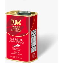 Nermin Hanım Zeytinliği Acı Biber Çeşnili Zeytinyağı (175ML)