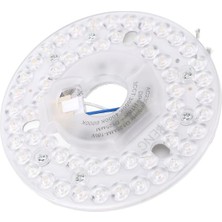 Gümrük Bey 18W Kısılabilir Yuvarlak LED Tavan Fanı Yedek Modülü - 12.5 cm (4.92 Inç) 3 Ayarlı Işık Plakası