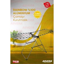 Özgürce Renkli Alüminyum Çamaşır Kurutmalığı, Dayanıklı ve Hafif Tasarım